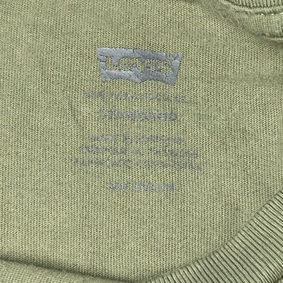 Levi's Green Graphic Forest Short Sleeve Shirt Size S - Picture 11 of 12